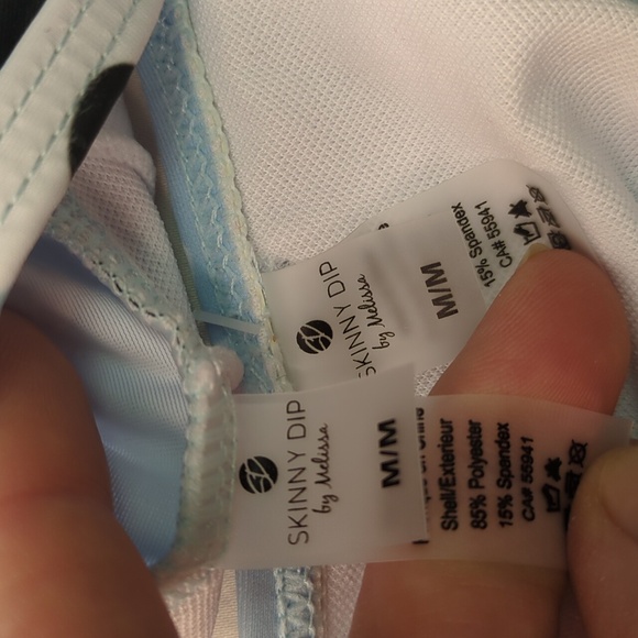 2/$25-Skinny Dip "Big Daisy" Bikini Set NWT Size Medium - Picture 9 of 13